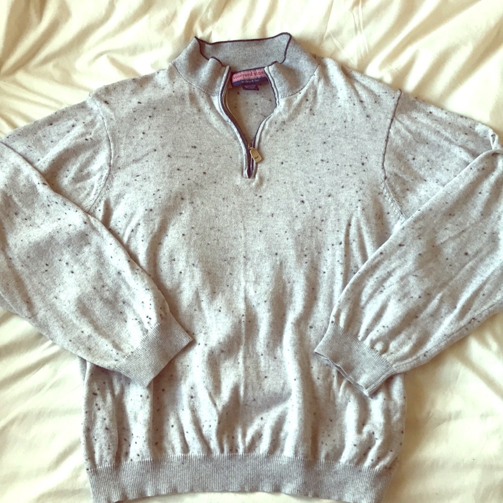 Vineyard Vines Quarter Zip Sweater